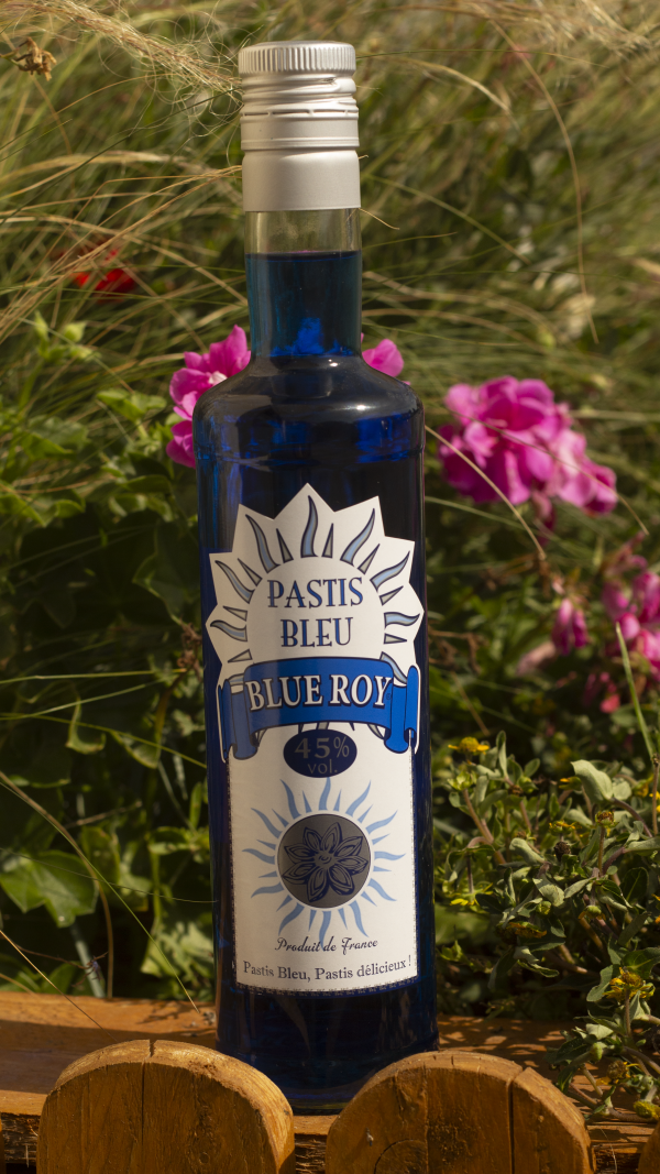Blue Roy® pastis bleu 45% vol. 50cl